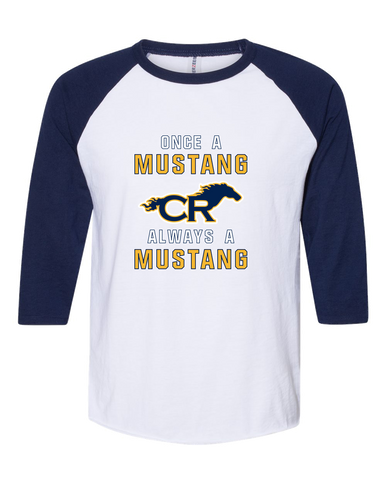 Cypress Ranch Mustangs Once A Men's Baseball T-Shirt