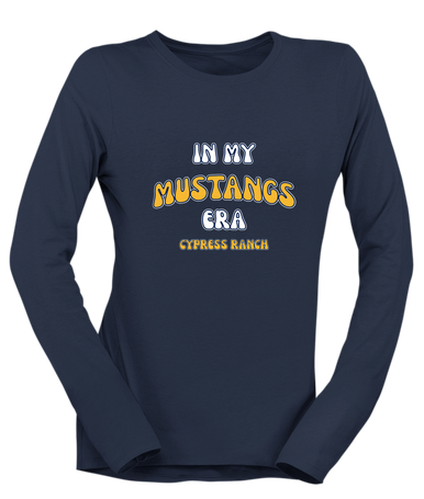 Cypress Ranch Mustangs Era #2 Women's LS T-Shirt