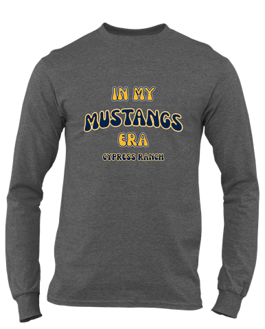 Cypress Ranch Mustangs Era #2 Men's LS T-Shirt