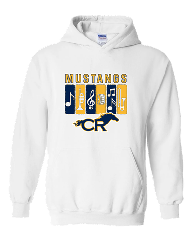 Cypress Ranch Mustangs Band # 2 Men's Hoodie