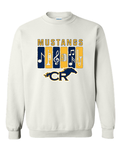 Cypress Ranch Mustangs Band # 2 Men's Sweatshirt