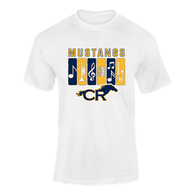 Cypress Ranch Mustangs Band # 2 Men's Premium SS T-Shirt