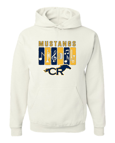 Cypress Ranch Mustangs Band # 2 Men's Premium Hoodie
