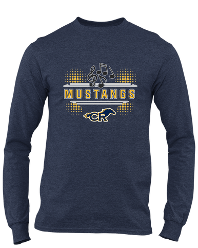 Cypress Ranch Mustangs Band # 3 Men's Premium LS T-Shirt