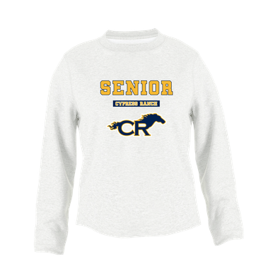 Cypress Ranch Mustangs Senior #2 Women's Sweatshirt