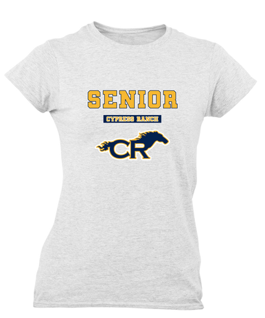 Cypress Ranch Mustangs Senior #2 Women's SS T-Shirt