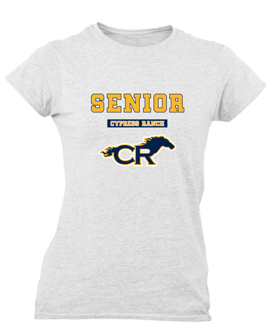Cypress Ranch Mustangs Senior #2 Women's Premium SS T-Shirt