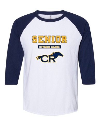 Cypress Ranch Mustangs Senior #2 Women's Baseball T-Shirt