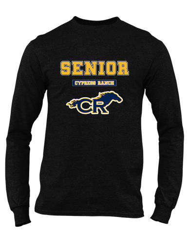 Cypress Ranch Mustangs Senior #2 Men's Premium LS T-Shirt