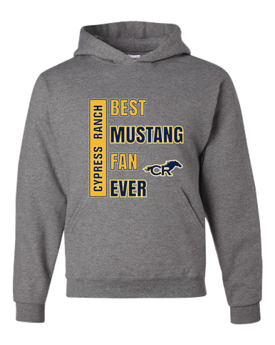 Cypress Ranch Mustangs Best Mustang Fan Men's Premium Hoodie