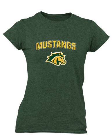 San Marin Mustangs Mascot #6 Women's SS T-Shirt