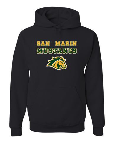 San Marin Mustangs Spirit Men's Premium Hoodie