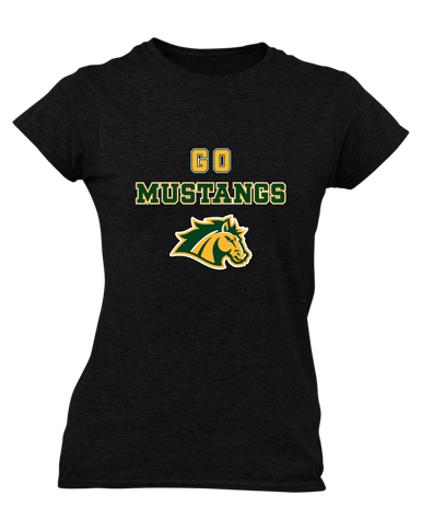 San Marin Mustangs Go Team Women's SS T-Shirt