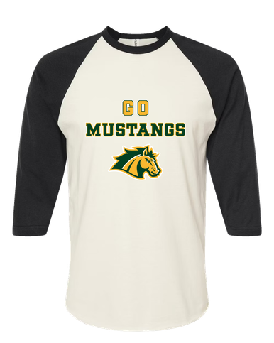 San Marin Mustangs Go Team Men's Baseball T-Shirt