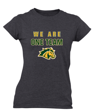 San Marin Mustangs We Are One Team Women's SS T-Shirt
