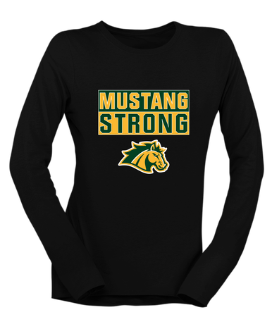 San Marin Mustangs Strong #1 Women's Premium LS T-Shirt