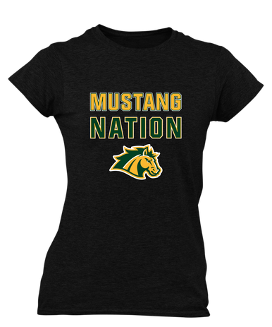 San Marin Mustangs Nation #2 Women's SS T-Shirt