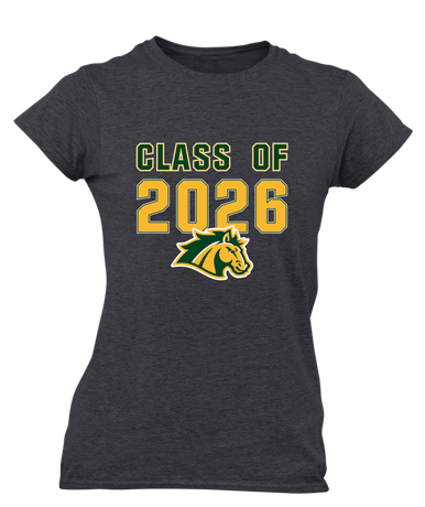 San Marin Mustangs Class of 2026 Women's SS T-Shirt