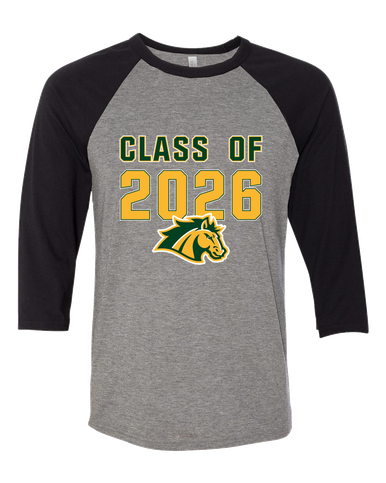 San Marin Mustangs Class of 2026 Men's Baseball T-Shirt