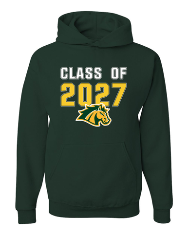San Marin Mustangs Class of 2027 Men's Premium Hoodie