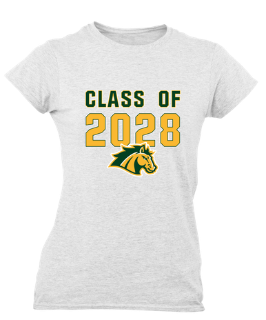 San Marin Mustangs Class of 2028 Women's SS T-Shirt
