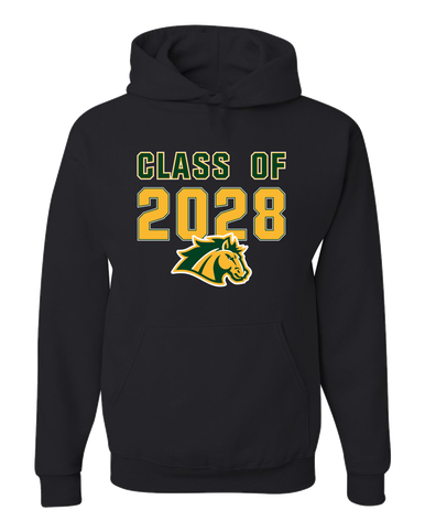 San Marin Mustangs Class of 2028 Men's Premium Hoodie