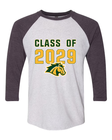 San Marin Mustangs Class of 2029 Men's Baseball T-Shirt