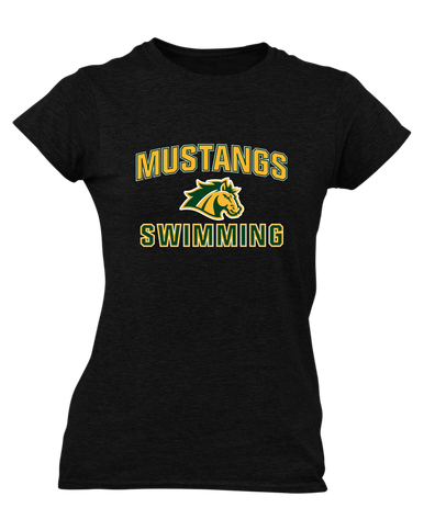 San Marin Mustangs Swimming Women's SS T-Shirt