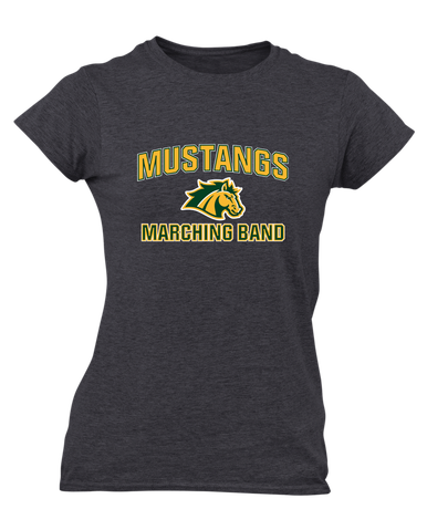 San Marin Mustangs Marching Band Women's SS T-Shirt
