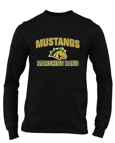 San Marin Mustangs Marching Band Men's LS T-Shirt