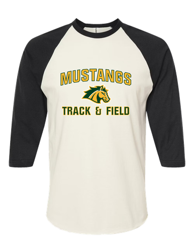 San Marin Mustangs Track & Field Men's Baseball T-Shirt