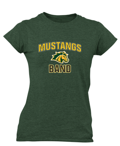 San Marin Mustangs Band # 1 Women's SS T-Shirt