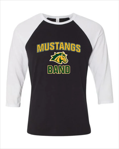 San Marin Mustangs Band # 1 Men's Baseball T-Shirt