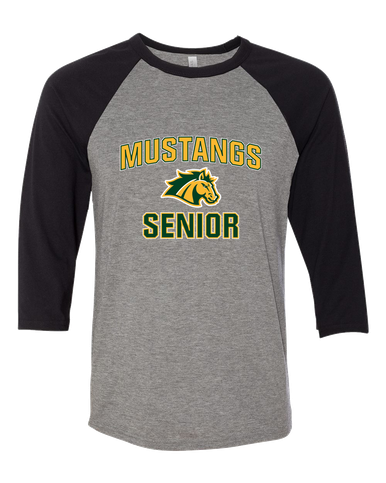 San Marin Mustangs Senior #1 Men's Baseball T-Shirt