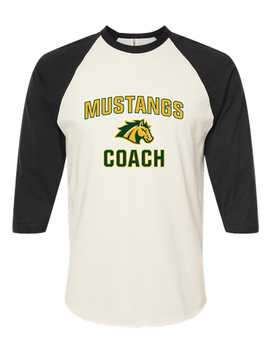 San Marin Mustangs Coach Men's Baseball T-Shirt
