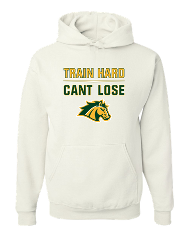 San Marin Mustangs Train Hard, Can't Lose Men's Premium Hoodie