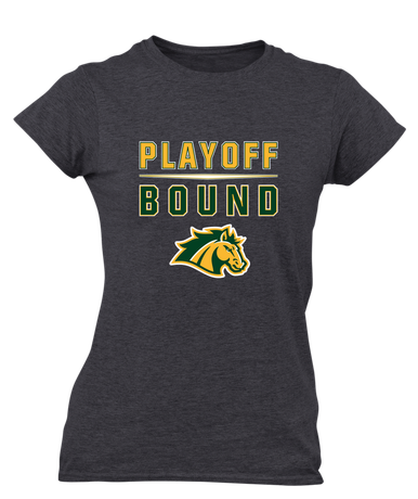 San Marin Mustangs Playoff Bound Women's SS T-Shirt