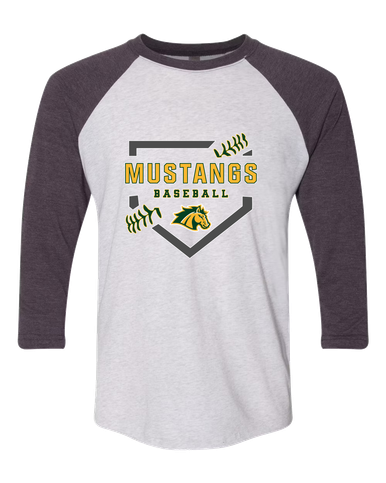 San Marin Mustangs Baseball #2 Men's Baseball T-Shirt