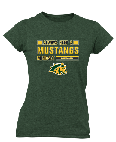 San Marin Mustangs Mindset Women's SS T-Shirt
