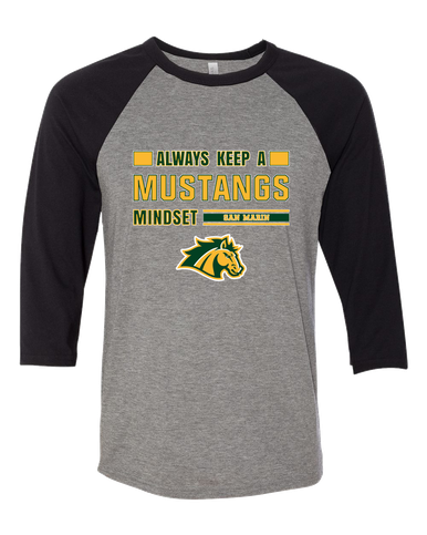 San Marin Mustangs Mindset Men's Baseball T-Shirt