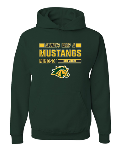 San Marin Mustangs Mindset Men's Premium Hoodie
