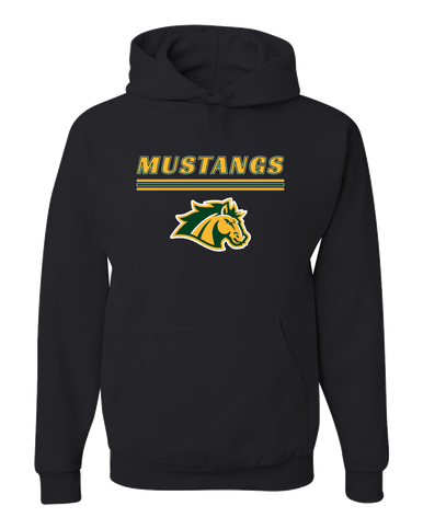 San Marin Mustangs Mascot #8 Men's Premium Hoodie