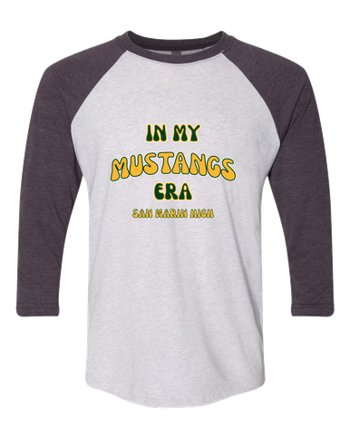 San Marin Mustangs Era #2 Men's Baseball T-Shirt