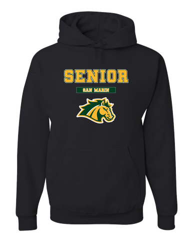 San Marin Mustangs Senior #2 Men's Premium Hoodie