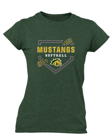 San Marin Mustangs Softball #2 Women's SS T-Shirt