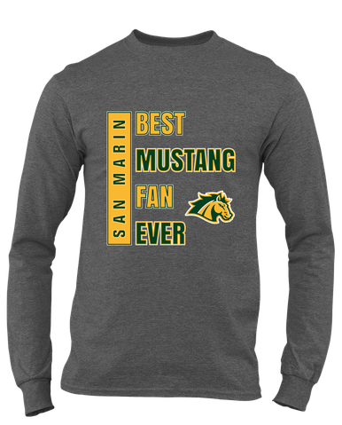 San Marin Mustangs Best Mustang Fan Men's LS T-Shirt