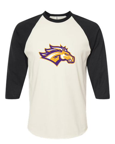 Rolling Meadows Mustangs Mascot #1 Men's Baseball T-Shirt