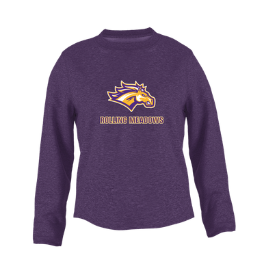 Rolling Meadows Mustangs Mascot #2 Women's Sweatshirt