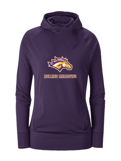 Rolling Meadows Mustangs Mascot #2 Women's Hoodie