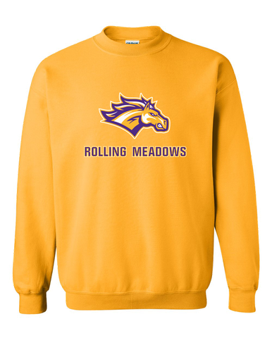 Rolling Meadows Mustangs Mascot #2 Men's Sweatshirt
